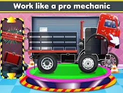 组装建筑卡车汽车制造商游戏