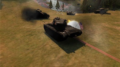 坦克集结战